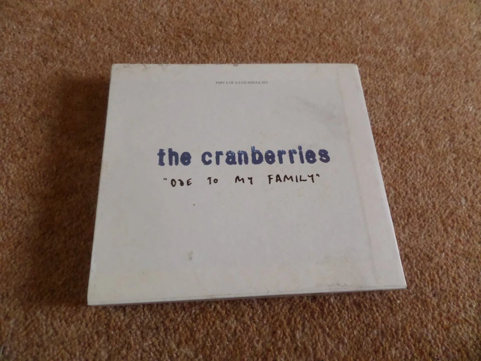 CD SINGLE THE CRANBERRIES - ODE TO MY FAMILY - CD 1 & CD 2 - Image 2 of 4