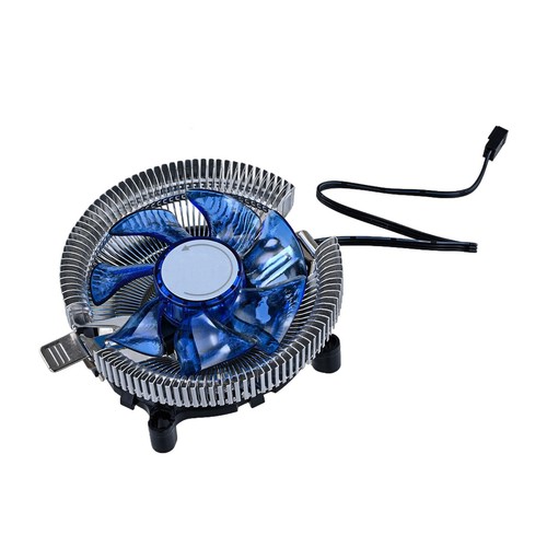 Refroidisseur CPU Dissipateur Thermique Aluminium Fiable avec LED Bleue pour des - Photo 12/24