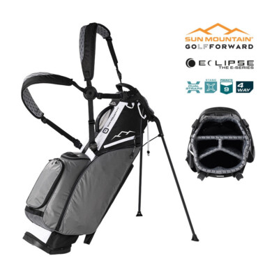 Sun Mountain Eclipse 2.5 Lite Tragetasche - 4-Wege Golf Standtasche - Farboptionen