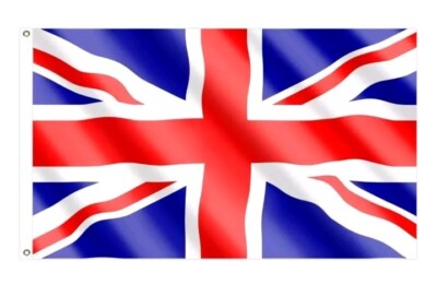 Union Jack Flagge 3x2 Fuß großes Team G B Olympische Spiele Großbritannien Stoffflagge