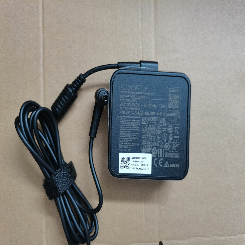 Original 65W 19V 3.42A ADP-65GD D 4.5mm For MSI Modern 14 B11MO