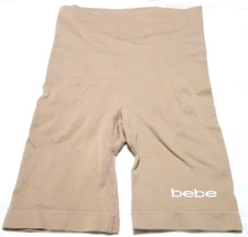 Bebe ladies' hi-waist-long leg Shapewear-NWOT-Nude-size Small