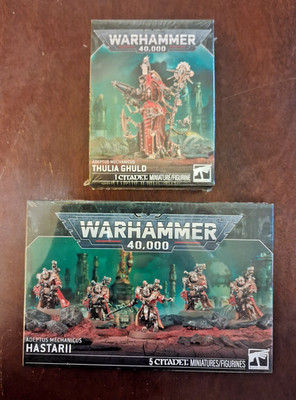 Warhammer 40k: Adeptus Mechanicus Thulia Ghuld & Hastarii Bundle Deal - New!