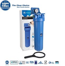 Aquafilter 20" FH20B1-B-WB Big Blue BB Jumbo type Water Filter Housing 1" BSP
