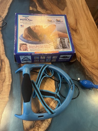 POSTURE PUMP PROFESSIONAL 1000 Neck Disk Hydrator Cervical Spine Therapy  W Box