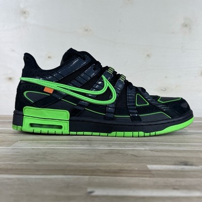 Size 12 - Nike Air Rubber Dunk x Off-White Low Green Strike