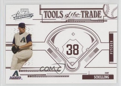 2005 Playoff Absolute Memorabilia Tools of the Trade Red /250 Curt Schilling h3a