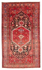 4'6" x 8'2" Traditional Vintage Hand Knotted Oriental Carpet Wool Area Rug