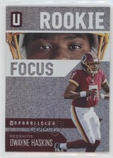 2019 Panini Unparalleled Rookie Focus Dwayne Haskins #RF-DH vw1