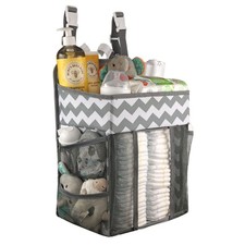 Hanging Diaper Caddy Organizer - Large Nursery Storage for Essential Newborn ...