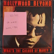 Hollywood Beyond What's The Colour Of Money Vinyl Record VG/VG YZ 76T 1986