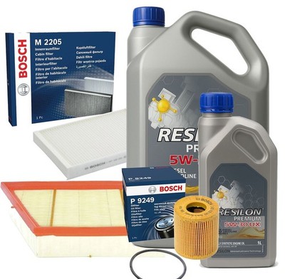 SERVICE KIT DISCOVERY SPORT & RANGE ROVER EVOQUE 2.2 TD4 OIL AIR CABIN FILTERS