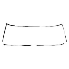 Sherman Parts 695-44m Windshield Moulding Set For 1967-69 Camarofirebird Coupe