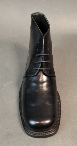 John White Men's Boots - Black Leather UK 8 EU 42 Lace-Up Ankle Boot AL/JE - Picture 12 of 19