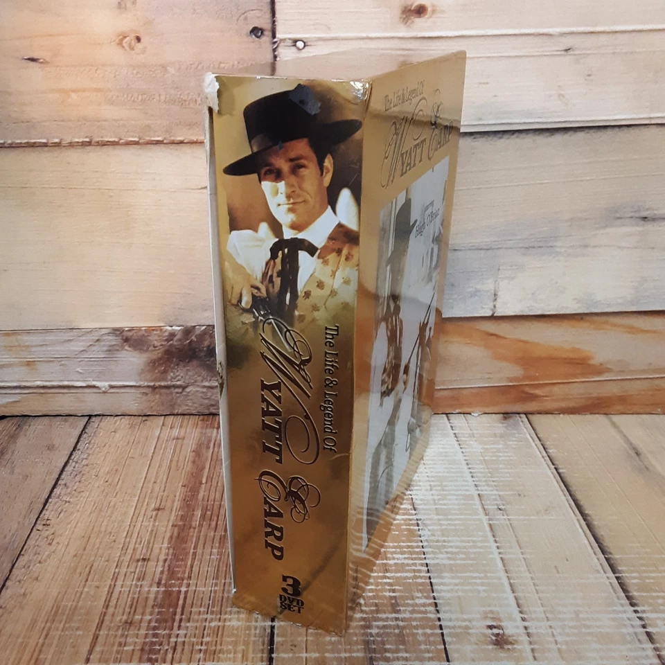 The Life & Legend Of Wyatt Earp DVD Used Hugh O’Brian Western 3-Disc Set - Image 3 of 4