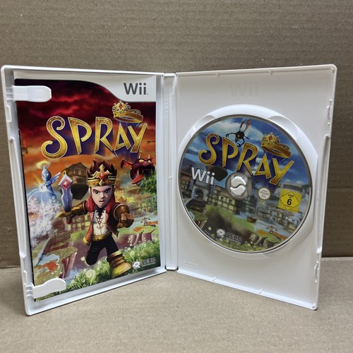 Spray - Nintendo Wii Game + Manual - PAL - MINT DISC - Picture 3 of 4