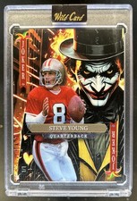 2025 Wild Card Jokers Wild Steve Young Rainbow Foil #1/1 49ers