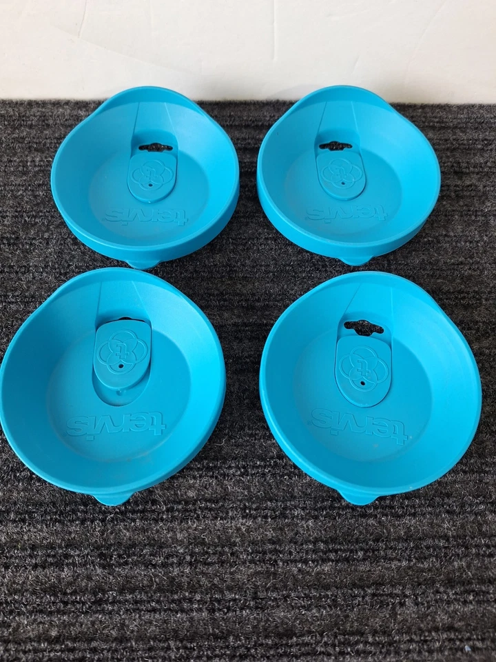 Vaso Tervis 16oz Tapa de Viaje con Deslizante en Azul Paquete de 4 Repuestos Genuinos Ne Foto 4 de 4