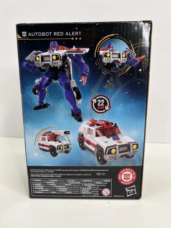 Transformers Age of the Primes series Voyager class Autobot Red Alert NEW Sealed - Image 3 of 4