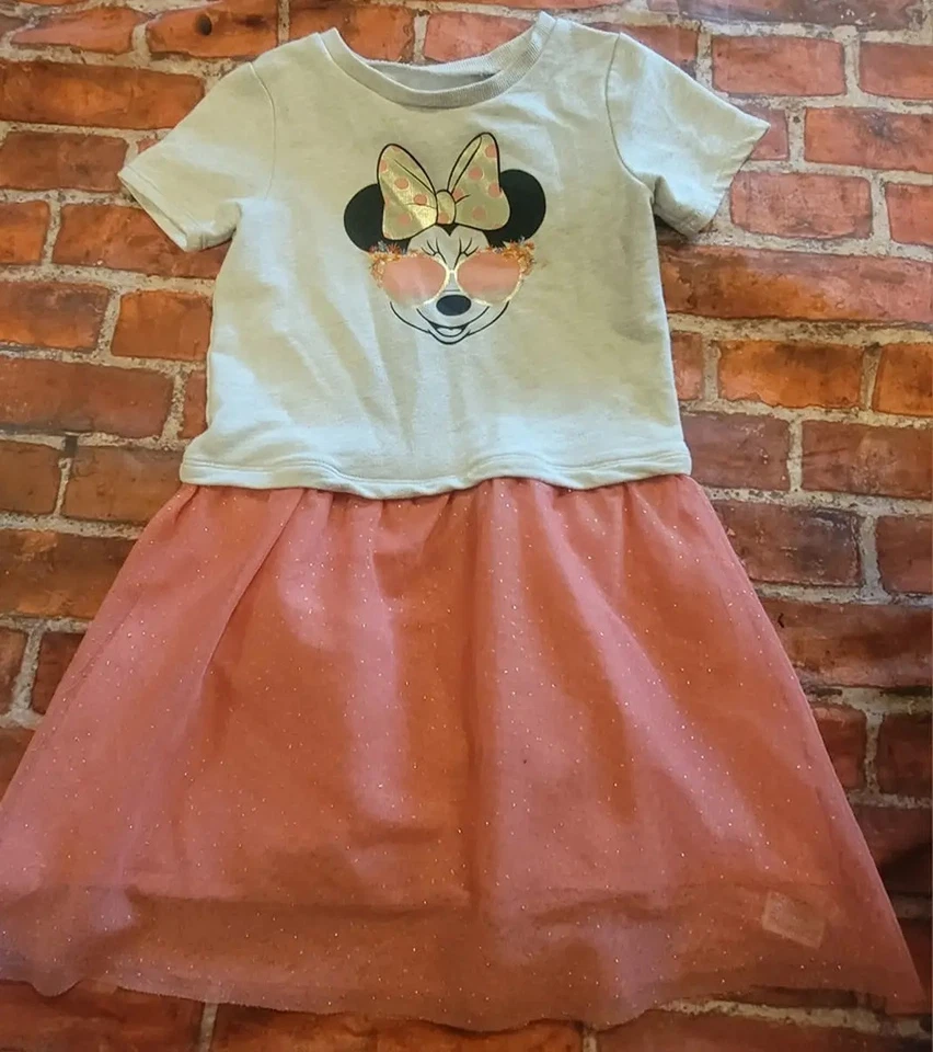 Baby Gap Disney Minnie Mouse Kleid Gr. 5 Guc