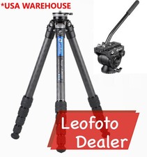 Leofoto Tripod LS-285CEX BV-10 Leveling Base Tripod with Fluid Head