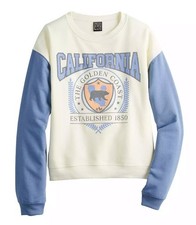 Juniors' California Collegiate Sweatshirt - Size Small