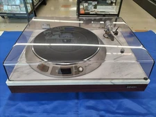 Denon DP‑1800 Marble Cabinet Direct Drive Turntable 1976
