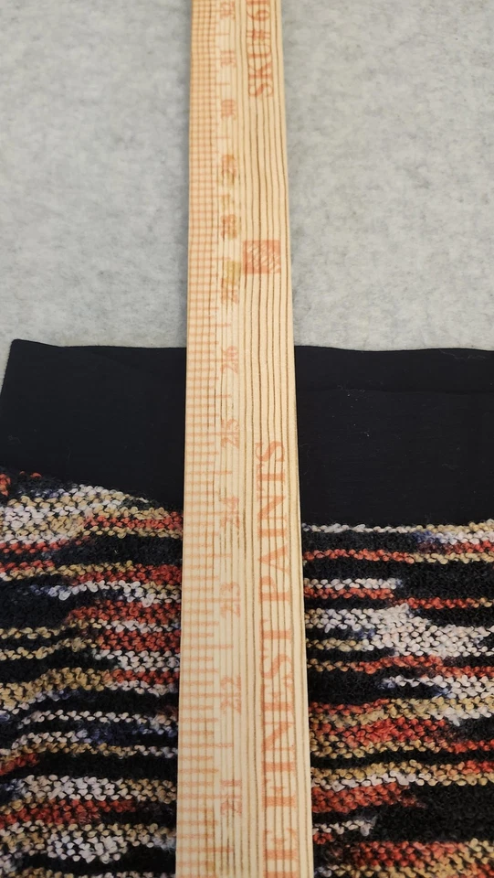 Falda Gilli para mujer XL multicolor texturizada tejida lápiz elástica forrada EE. UU. Foto 4 de 4