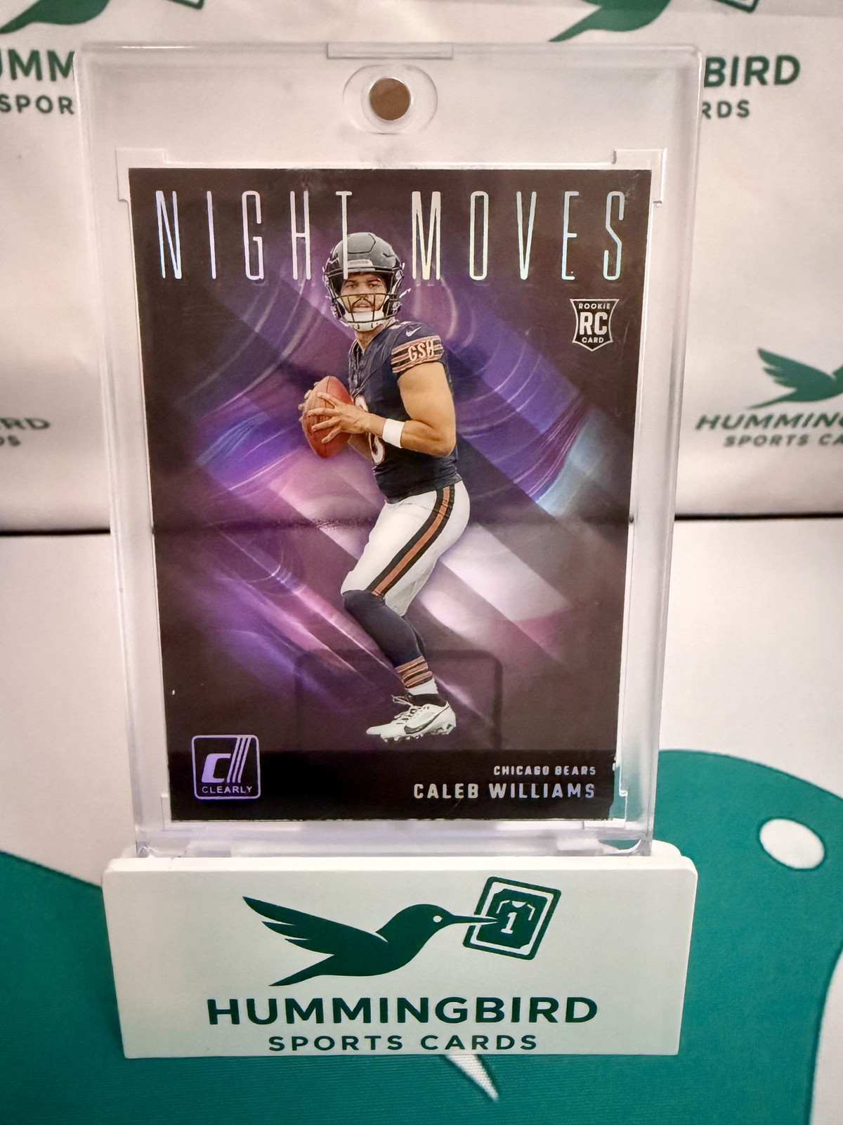 2024 Clearly Donruss #17 Caleb Williams Night Moves