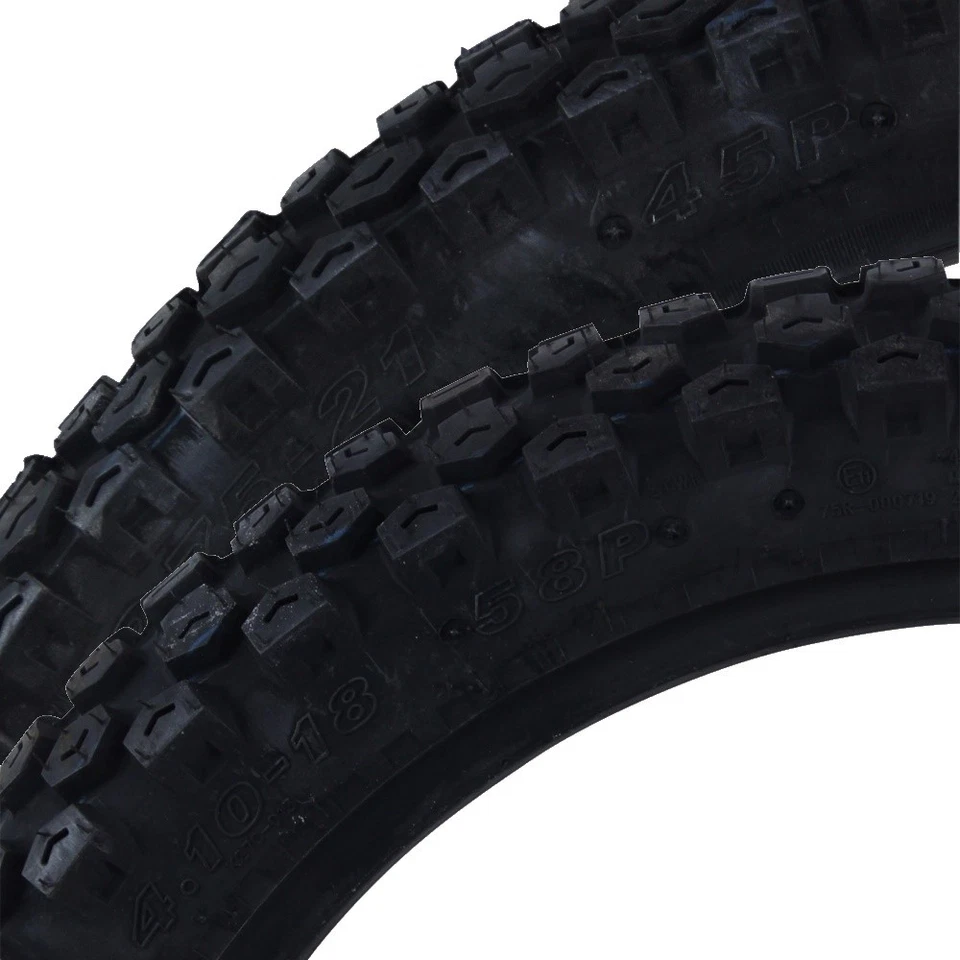 Enduro Motocross Reifen Set Kenda K270 2.75-21 vorn 4.10-18 hinten Yamaha DT 125 - Bild 3 von 4