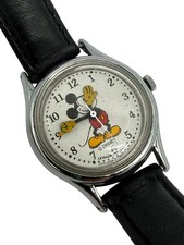 Disney Mickey Mouse Rotating Arms Watch Lorus 25mm New Battery