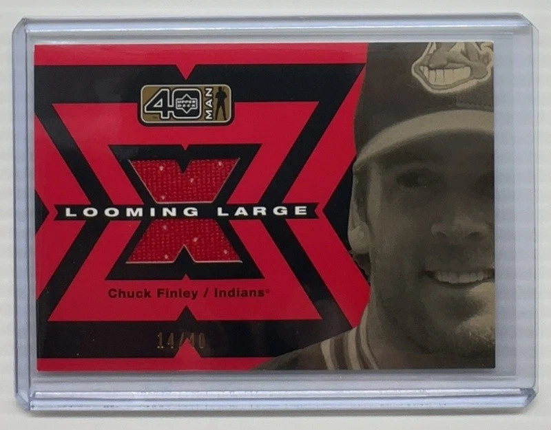 Chuck Finley trading card