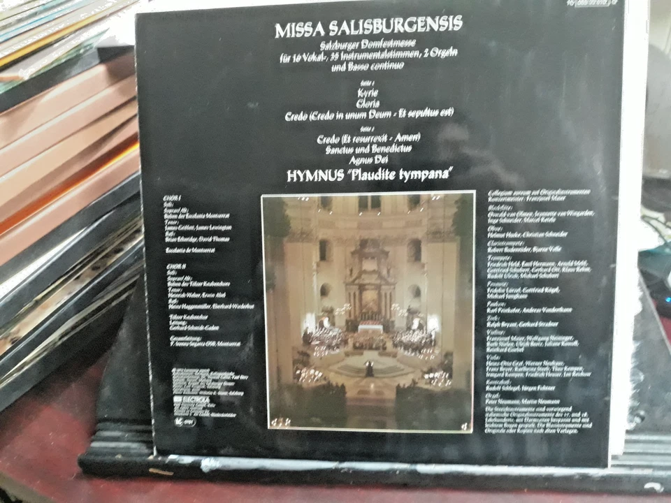 Missa Salisburgensis Plaudite Tympana Collegium Aureum Segarra SQ Quadro почти как новая Lp - Изображение 2 из 4
