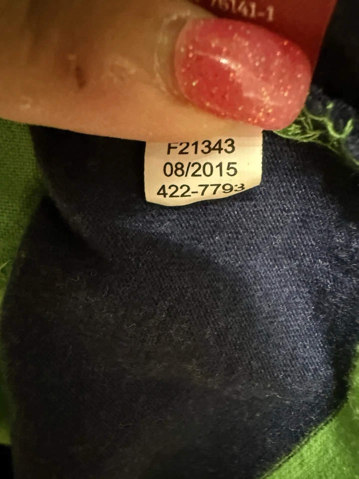 Аризона зеленый и темно-синий мальчиков рубашка-поло размер S/8 - Изображение 4 из 4