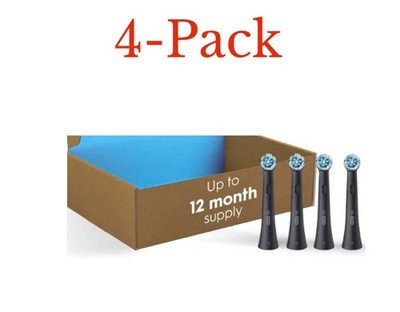 Oral-B iO Ultimate Clean Replacement Brush Heads, 4 Count
