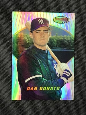 1996 Bowman's Best #121 Dan Donato Refractors New York Yankees