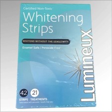 Lumineux Teeth Whitening Strips 42 Strips 21 Treatments SEALED
