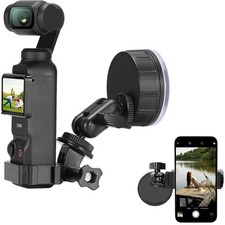 Suction Car Mount for DJI OSMO Pocket 3 GoPro Action OSMO360 Insta 360 X5 Go ...