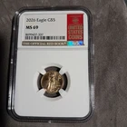2026 Eagle G$5 MS69 NGC Honoring Red Book