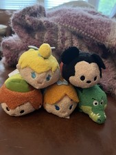 Tsum Tsum Mini Plush Disney Lot Of 5 Brand New NWT 3.5  Peter Pan