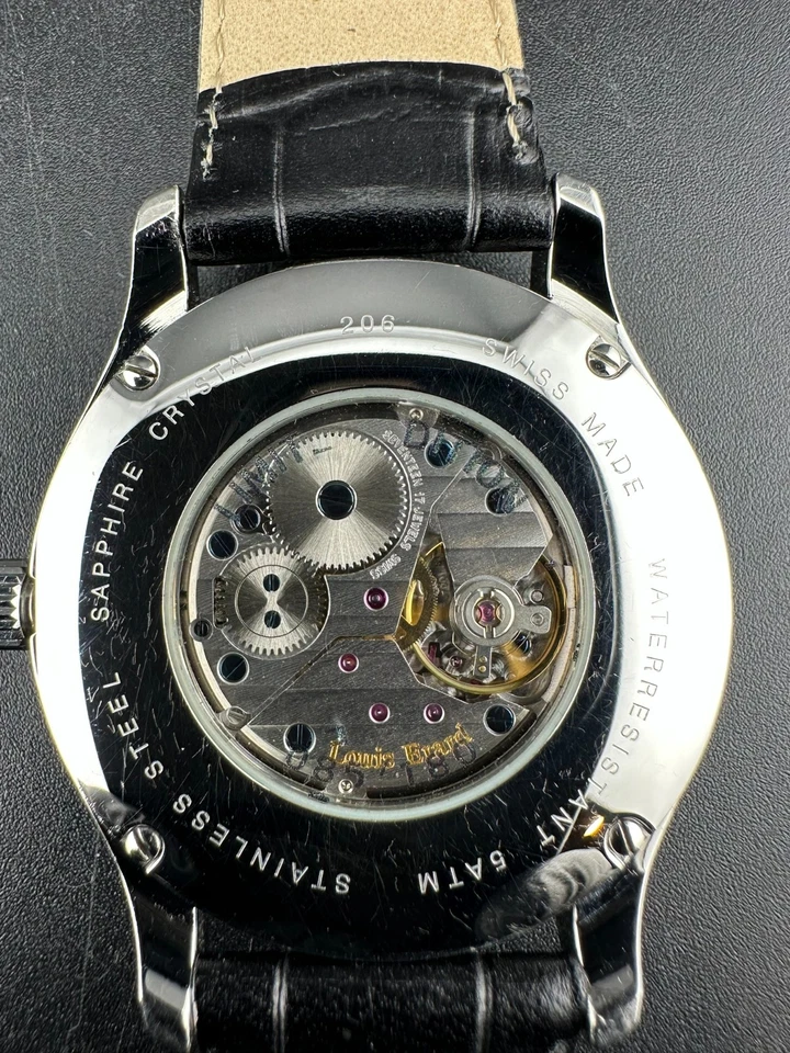 Louis Erard 1931 Regulator LE Men's Manual Wind 40mm Stainless Steel Watch - Image 4 of 4