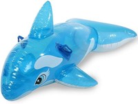 Intex 58523NP Aufblasbares Reittier Blaue Orca Vinyl Blau 152X114 Cm