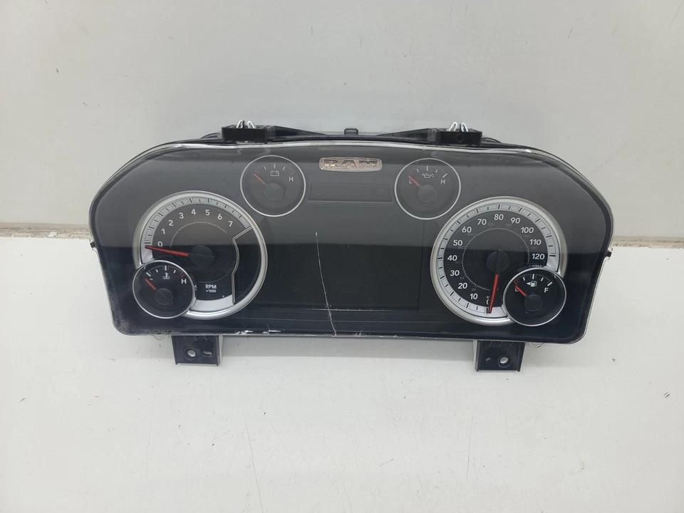 Ram 1500 2015 2016 cabezal de instrumento velocímetro medidor panel fabricante de equipos originales 166 k millas Foto 2 de 4