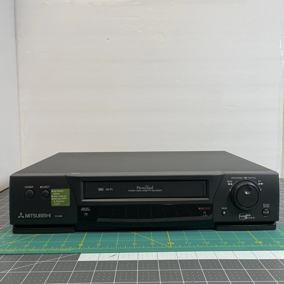 MITSUBISHI HS-MD3000EA VCR S-VHS-ET MD3000 HI-FI Video Cassette