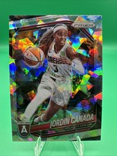 2025 Panini WNBA Prizm Jordin Canada CRACKED ICE PRIZM SP #120