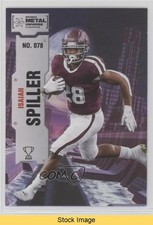 2022 Skybox Metal Universe Champions Spectrum Isaiah Spiller #078 READ 09za