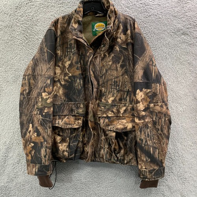 #ad #ad Cabelas Dry Plus Jacket Mens Large Brown $47.45