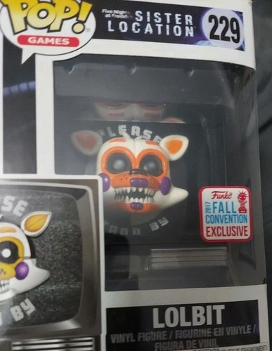 Funko Pop! #229 - Five Nights at Freddy's (FNAF) - Lolbit NYCC Convention Ex