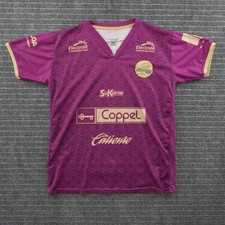 SM Soccer Uniforms Dorados de Sinaloa Jersey Mens Large Purple Soccer Shirt