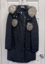Moose Knuckles Womens Stirling Shearling Trim...